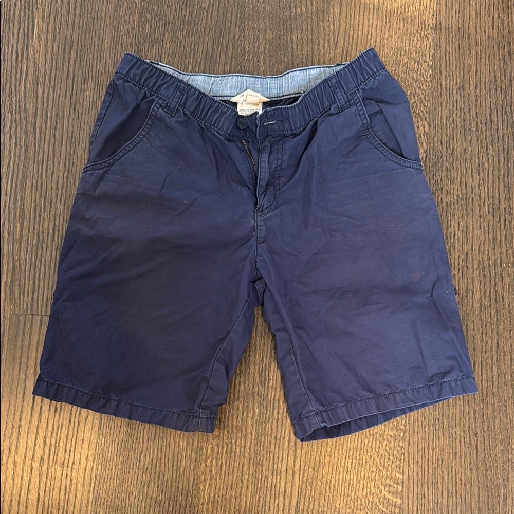 Lands' End Blue Cotton Shorts